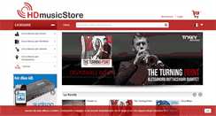 Desktop Screenshot of hdmusicstore.it